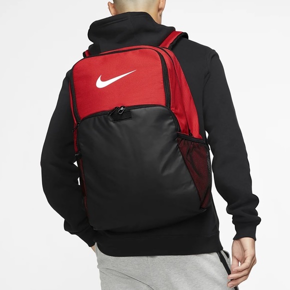 nike brasilia xl backpack red
